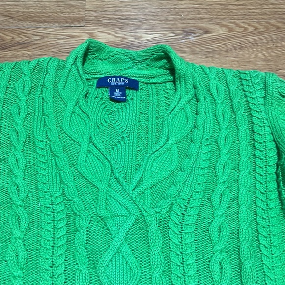 Green Knit Sweater - Picture 2 of 3